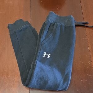 Under Armour Kids' Medium Black Joggers